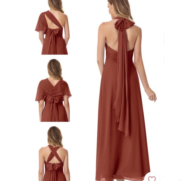 Azazie Fifi in Terracotta - Picture 2 of 4